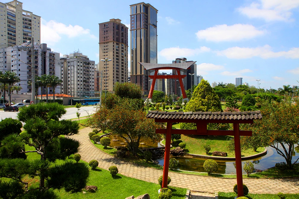 Praça do Tori no Jardim Aquarius, em São José dos Campos